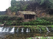 A rural structure - site of a former mill
